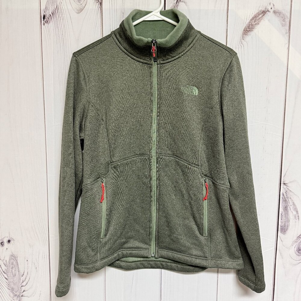 The North Face Women’s Agave Full Zip Jacket Medium‎ Olive EUC